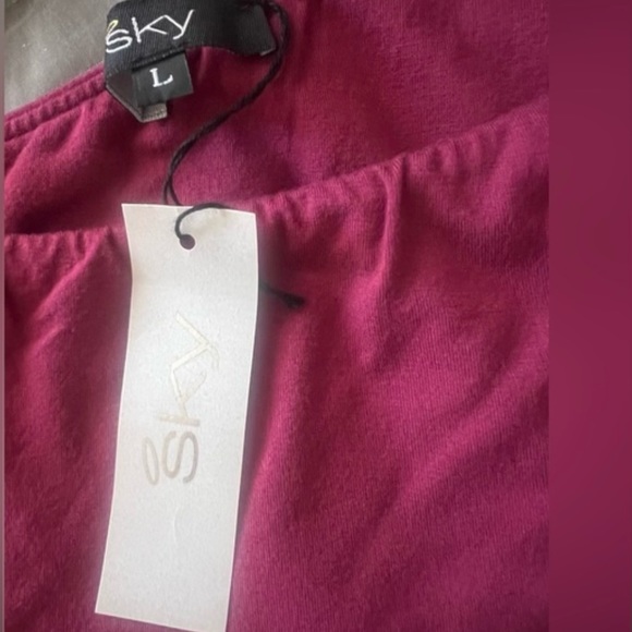 SKY NWT ONE SHOULDER RUFFLE DRESS - Picture 7 of 7